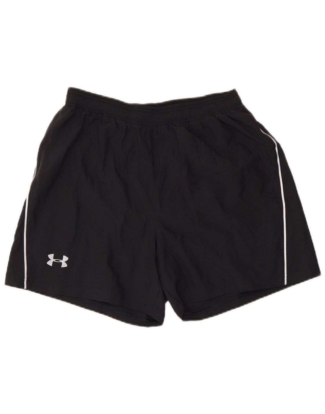 Under Armour Pantalones cortos deportivos para hombre Poliéster negro mediano