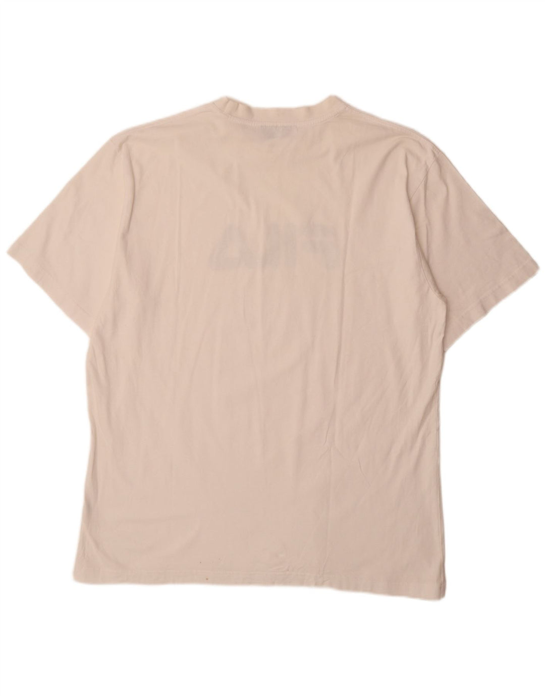 Fila Camiseta gráfica regular para hombre IT 58 2XL Algodón blanco