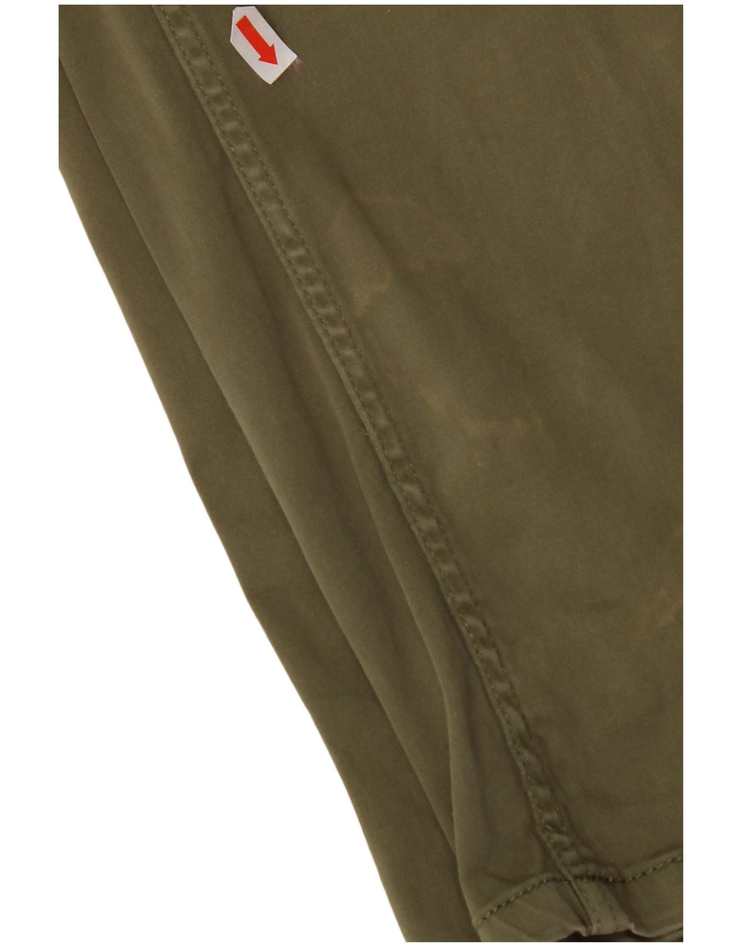 TOMMY HILFIGER Pantalón chino ajustado para hombre W31 L32 Algodón caqui