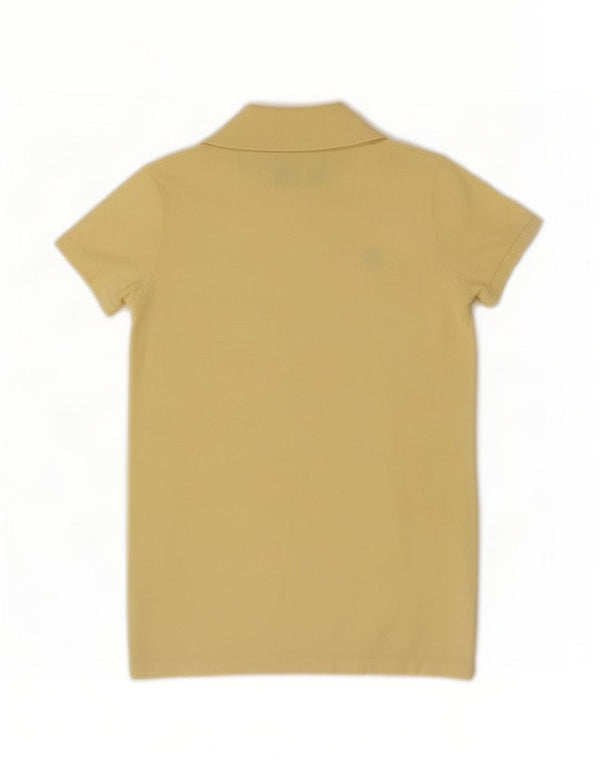 Benetton Polo Mujer UK 40 Small Amarillo