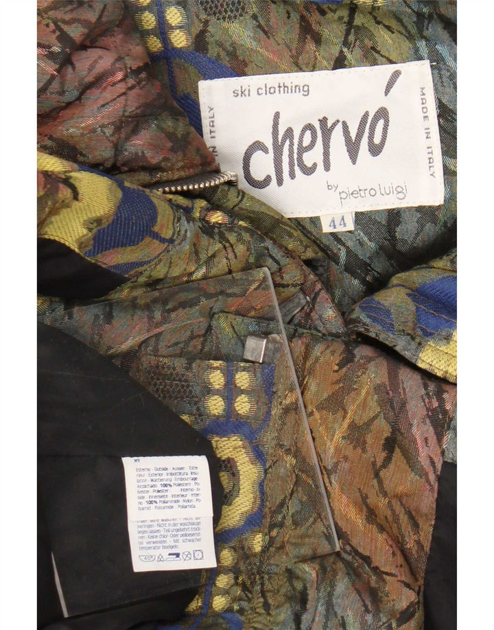 Chervo Chaleco de esquí extragrande para mujer IT 44 Medium Multicolor Floral