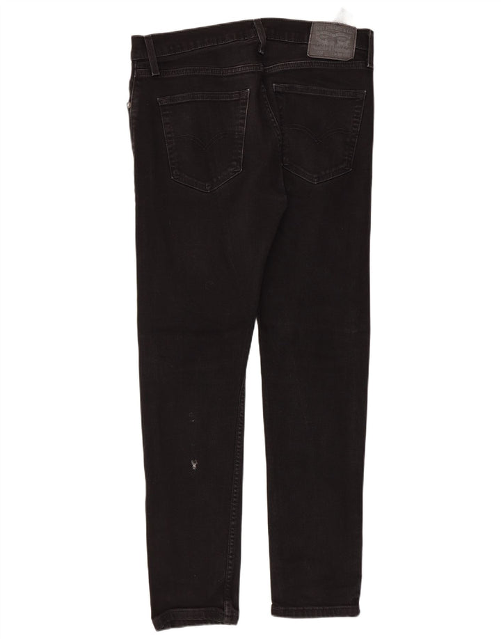 LEVI'S Jeans 512 Slim Tapered para hombre W34 L32 Algodón negro