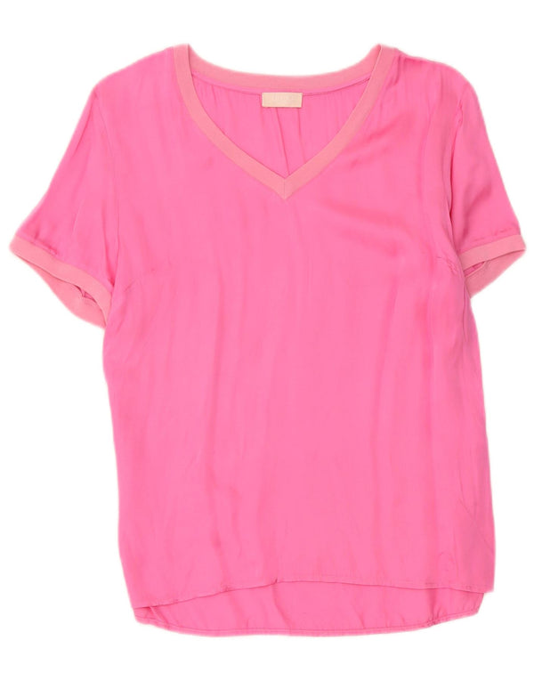 Blusa Liu Jo para mujer Top UK 10 Small Pink Cotton
