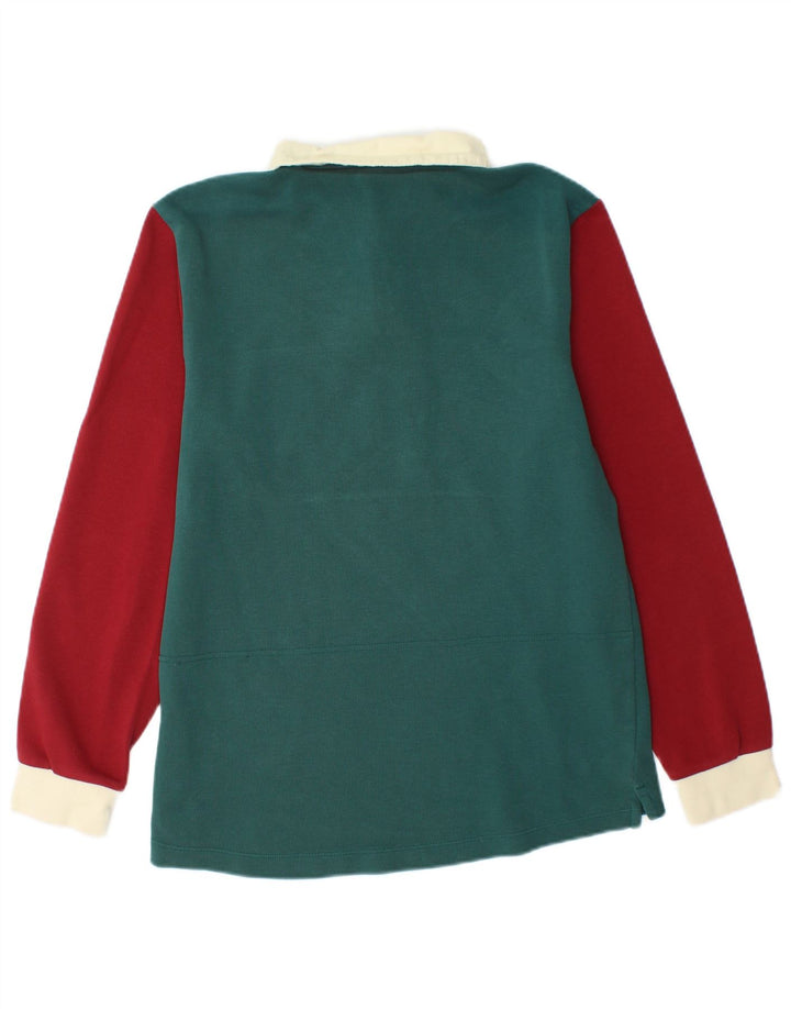 NIKE Polo de rugby con gráfico Liverpool para hombre, color burdeos mediano