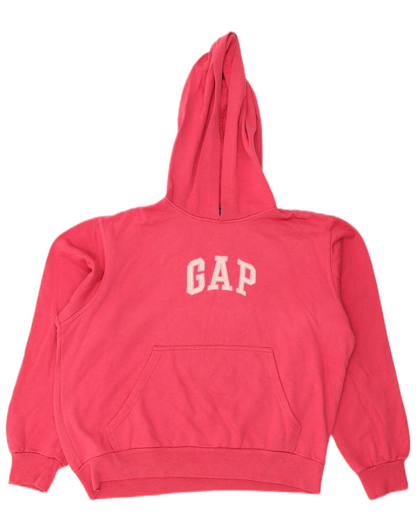 Gap Sudadera con capucha gráfica para mujer UK 46 Large Pink Cotton
