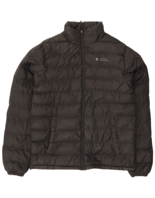 Chaqueta acolchada para hombre Mountain Warehouse UK 38 Medium Nylon negro