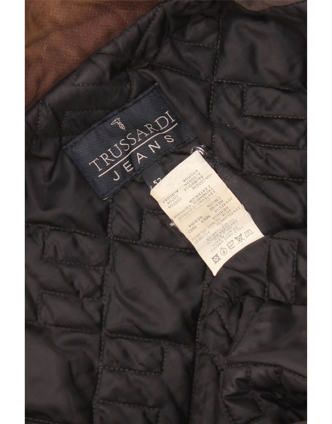 Parka Mujer Trussardi Jeans IT 52 2XL Gris Poliamida