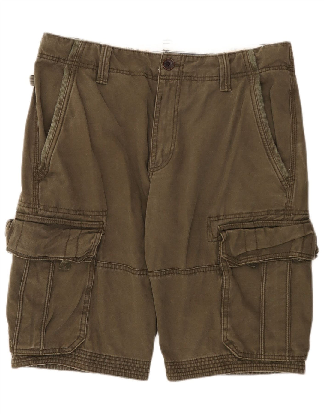 Pantalones cortos cargo para hombre Fat Face W34 Large Algodón caqui