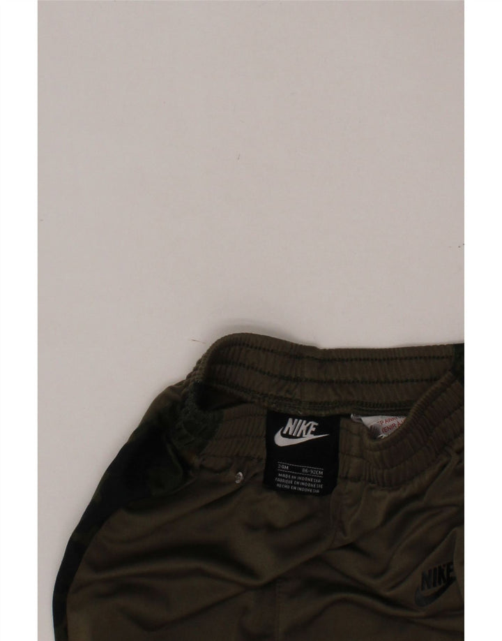 NIKE Joggers - Pantalón de Chándal para Bebés, 18-24 Meses, Color Caqui, Camuflaje
