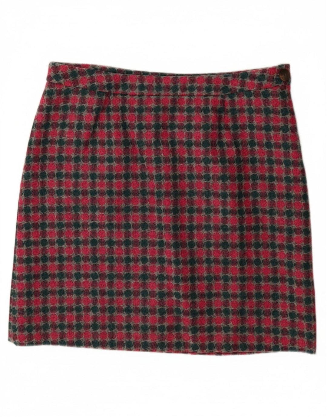 LAURA ASHLEY Minifalda para mujer UK 16 Large W36 Lana manchada multicolor