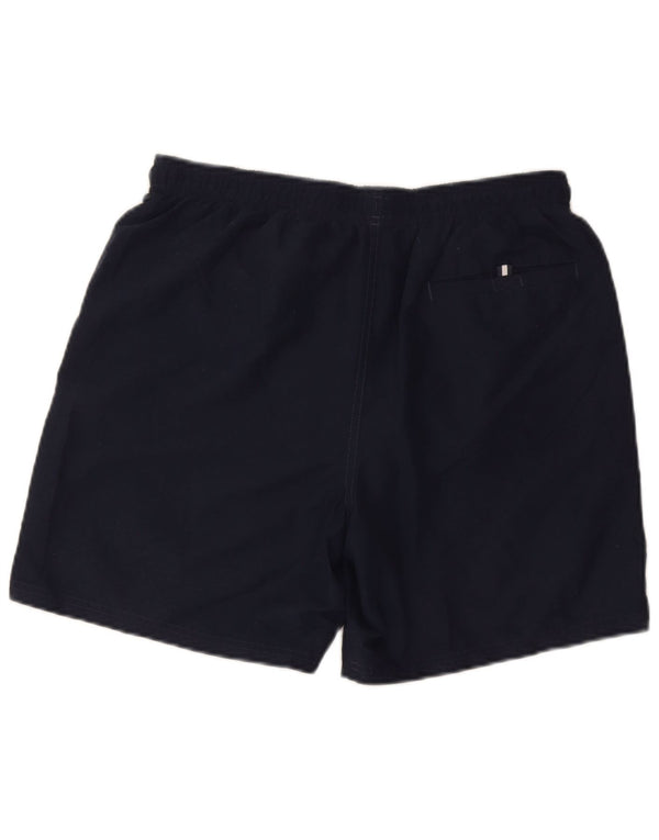 Marks & Spencer Mens Swimming Shorts Medium  Navy Blue Polyester