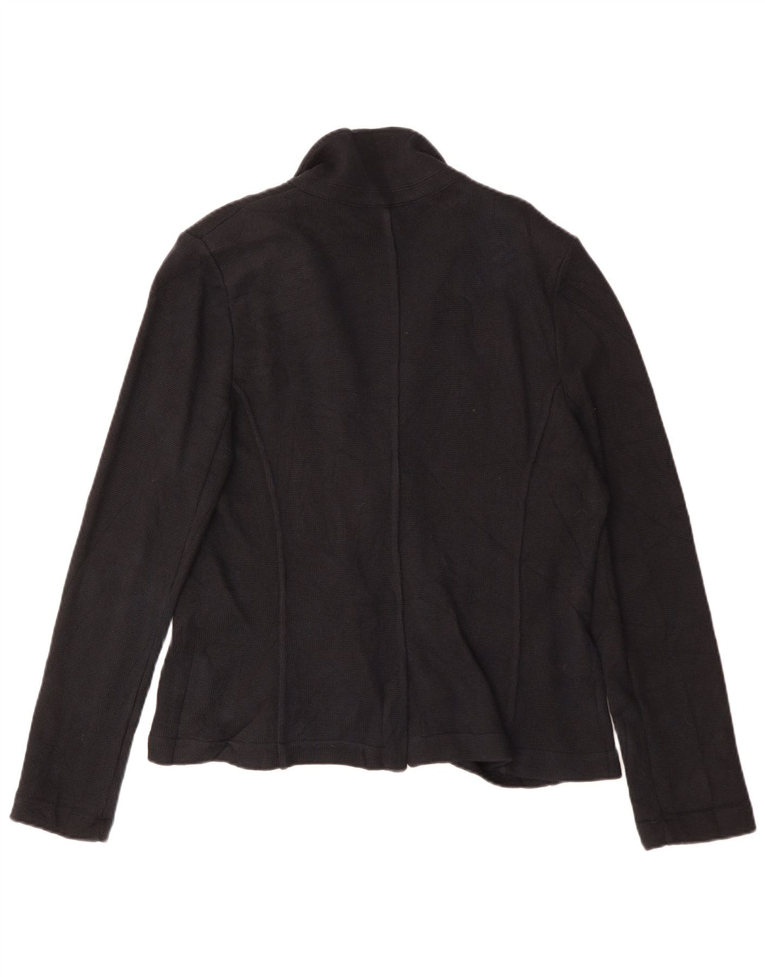 Whistles Chaqueta tipo blazer de 2 botones para mujer Reino Unido 46 Grande Algodón negro