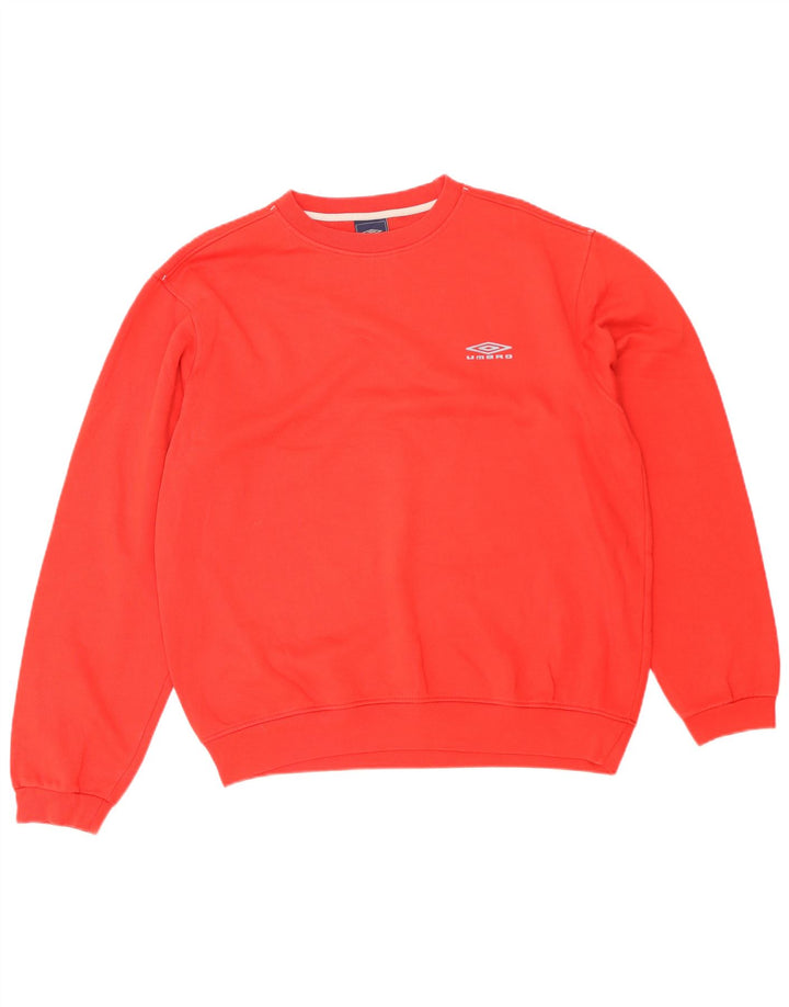 Umbro Hombre Sudadera Jumper Grande Rojo