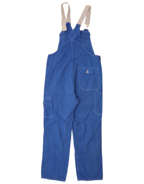 Vintage Mujer Dungarees Cargo Pantalones IT 44 Medio W30 L29 Algodón Azul