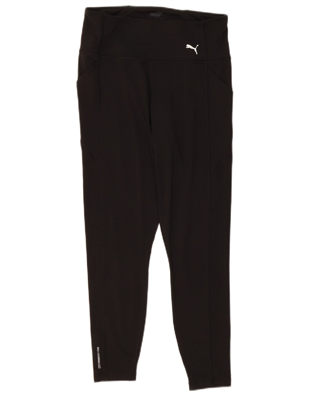 Puma - Leggings cortos para mujer, talla 40, talla M, color negro