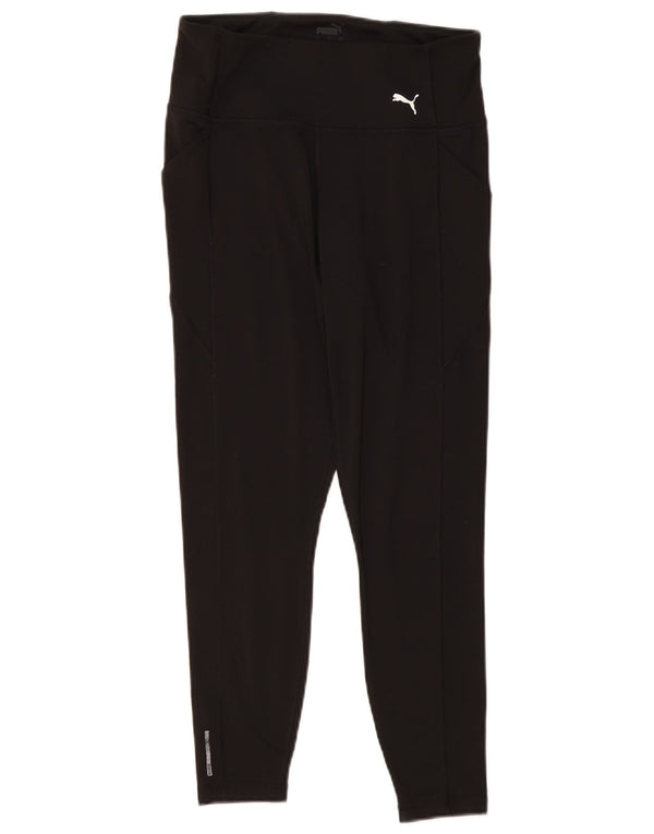 Puma - Leggings cortos para mujer, talla 40, talla M, color negro