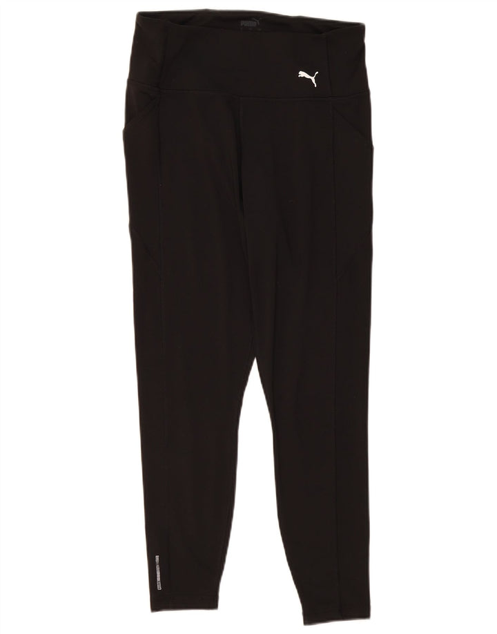 Puma - Leggings cortos para mujer, talla 40, talla M, color negro