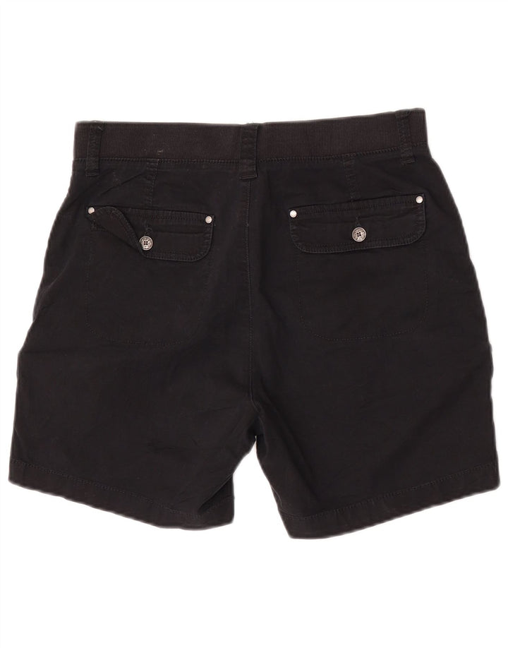 Lee Pantalones cortos cargo de talle medio para mujer, ajuste relajado, talla 6, mediana, W30, algodón negro