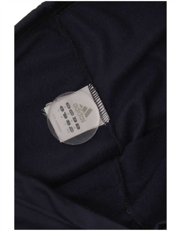 Adidas Pantalones de chándal para mujer UK 44 Medio Azul marino Poliéster
