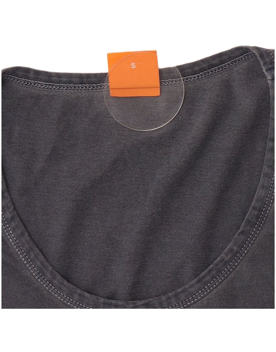 Hugo Boss Hombre Camiseta Top Pequeño Gris