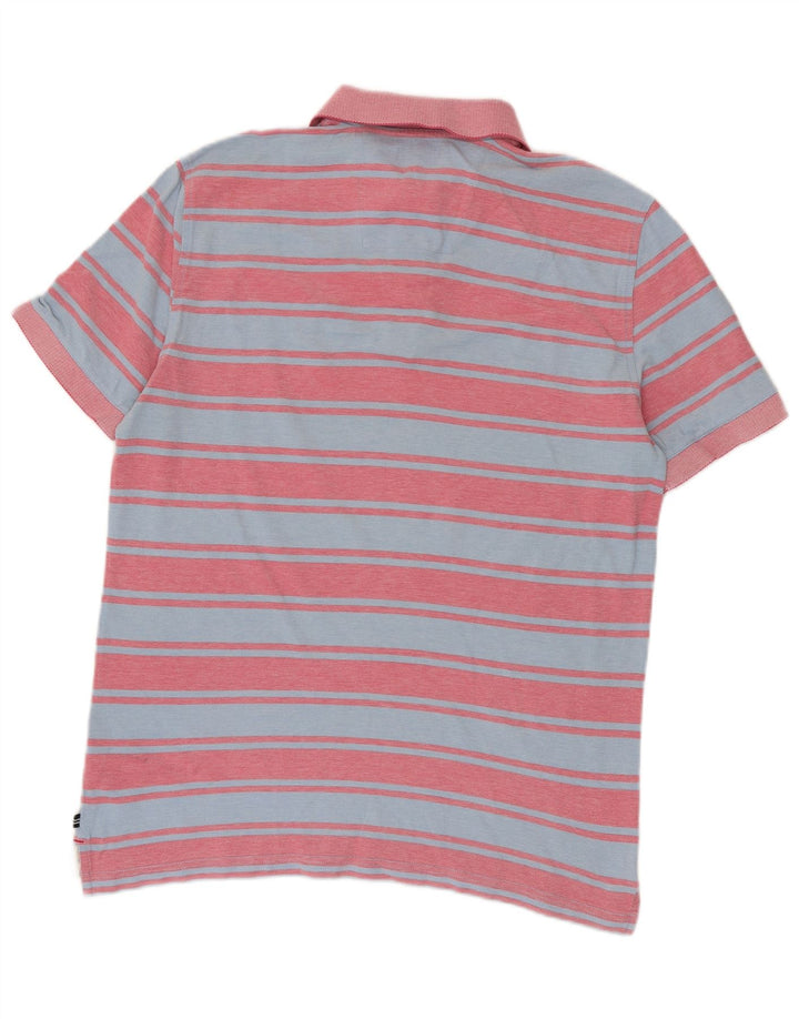 Nautica Polo Hombre Algodón Rayas Azul Medio