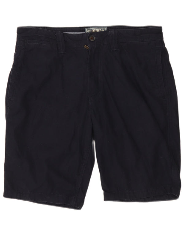 Pantalones cortos chinos para hombre Fat Face W34 Large Azul marino Algodón
