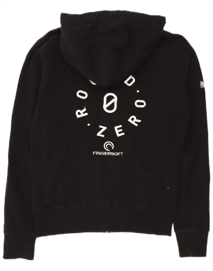 Superdry Hombre Sudadera Con Capucha Y Cremallera De Algodón Negro Mediano