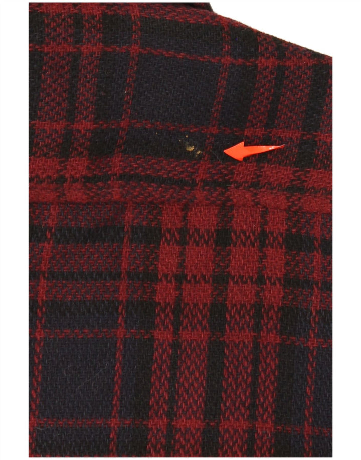 Camisa de franela para hombre The Stronghold, cuadros rojos pequeños