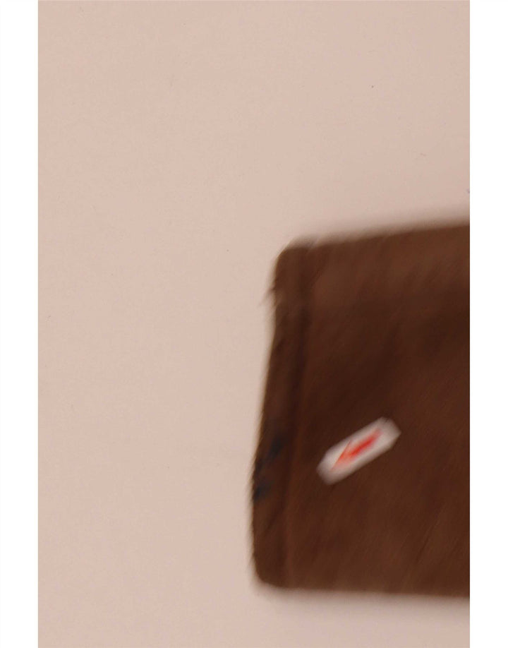 Chaqueta de piel de oveja vintage para hombre UK 36 Small Brown
