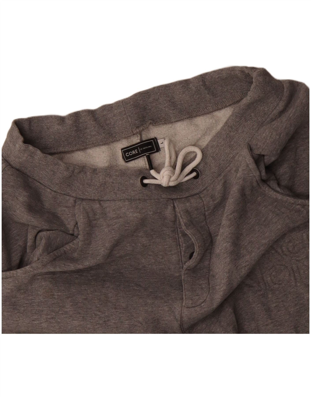Jack & Jones Pantalones cortos deportivos para hombre de algodón gris grande