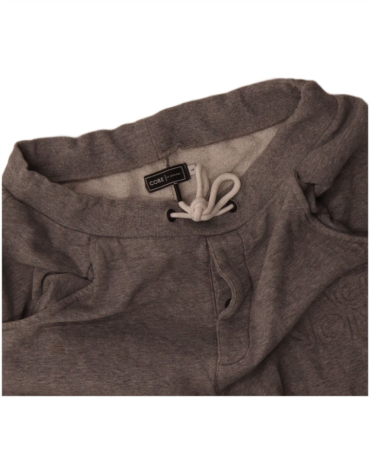 Jack & Jones Pantalones cortos deportivos para hombre de algodón gris grande