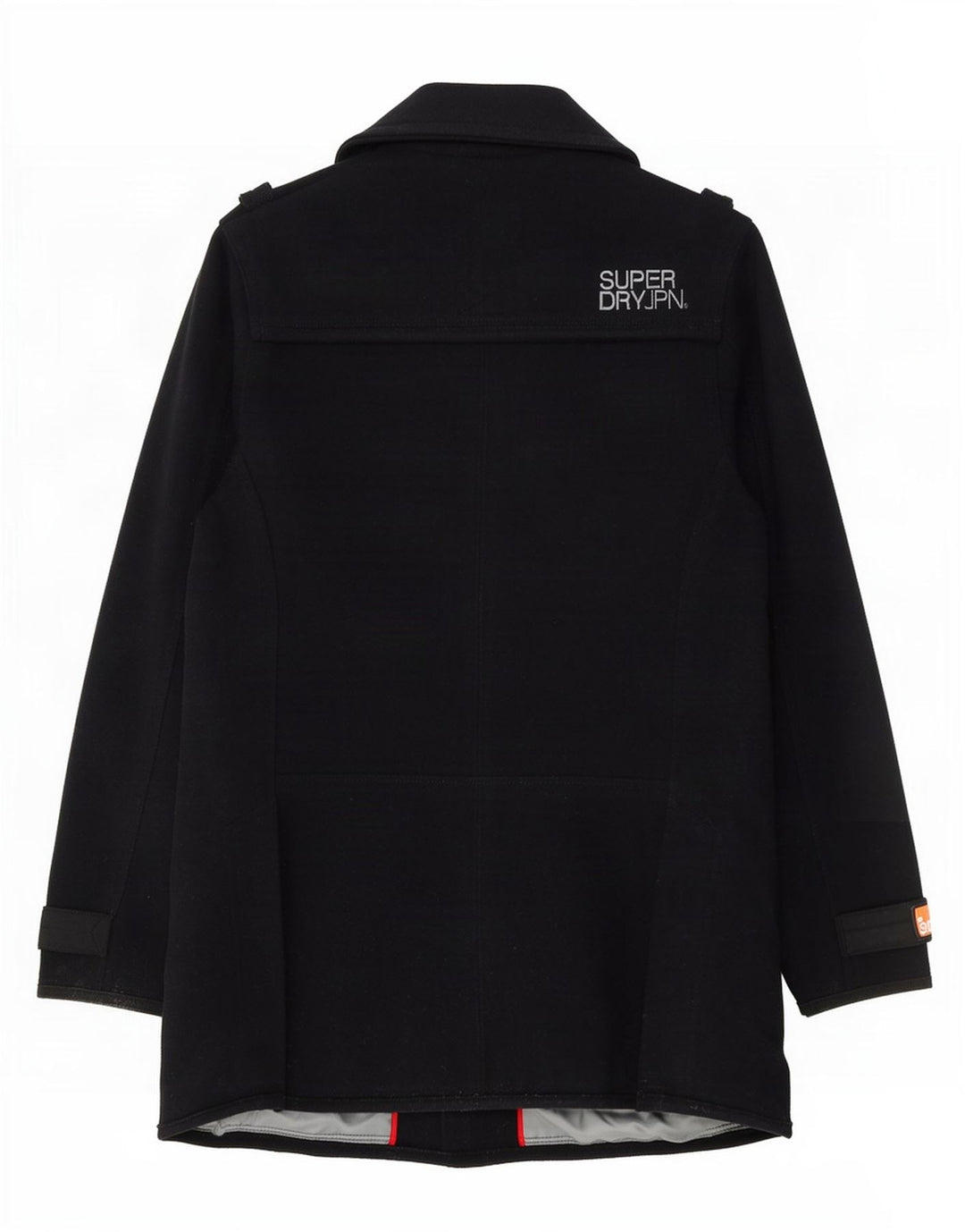 Superdry Abrigo militar para mujer, talla 40, lana azul marino mediana