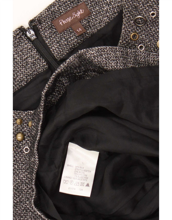 Vestido recto para mujer Phase Eight UK 44 Seda gris medio