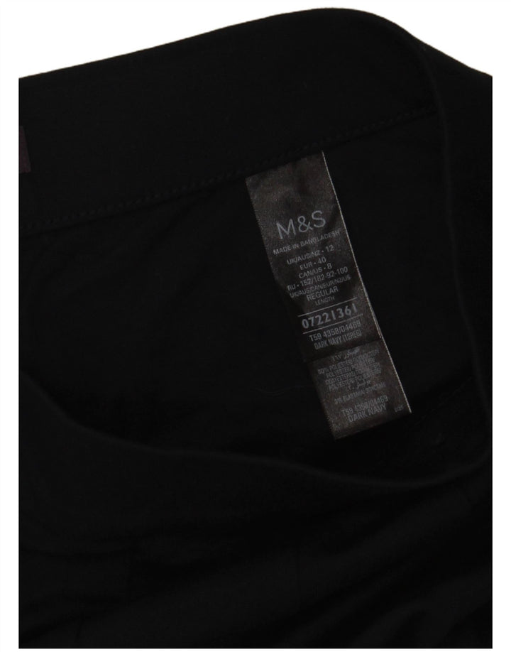 Marks & Spencer Pantalones de chándal para mujer UK 40 Medium Azul marino Viscosa