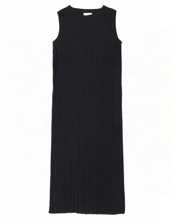 Marks & Spencer Vestido largo sin mangas para mujer UK 42 Medio Azul marino