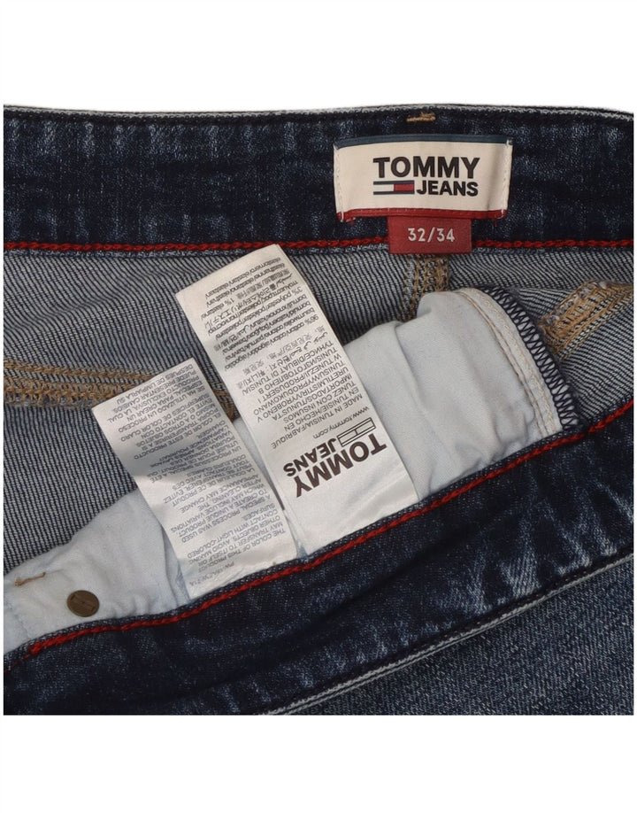 Tommy Hilfiger Vaqueros ajustados para hombre W32 L31 Algodón azul