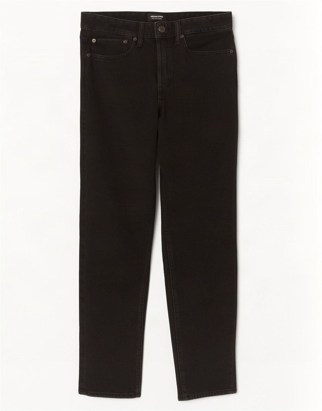 Jack & Jones Vaqueros rectos para hombre W32 L32 Algodón negro