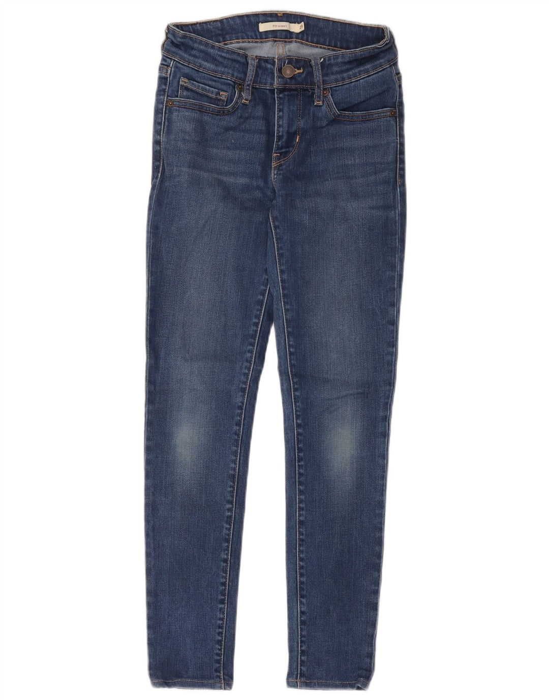 Jeans Levi's Mujer 711 Skinny W25 L26 Poliéster Azul