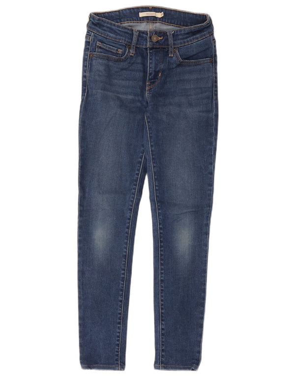 Jeans Levi's Mujer 711 Skinny W25 L26 Poliéster Azul