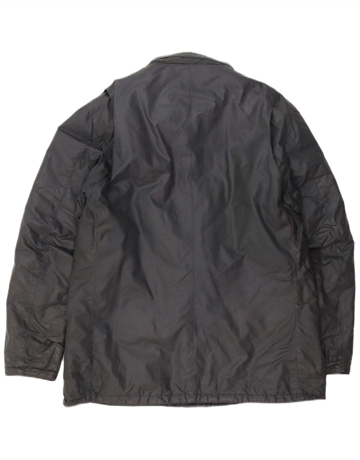 Barbour Chaqueta reversible de algodón encerado para hombre UK 44 2XL Azul marino