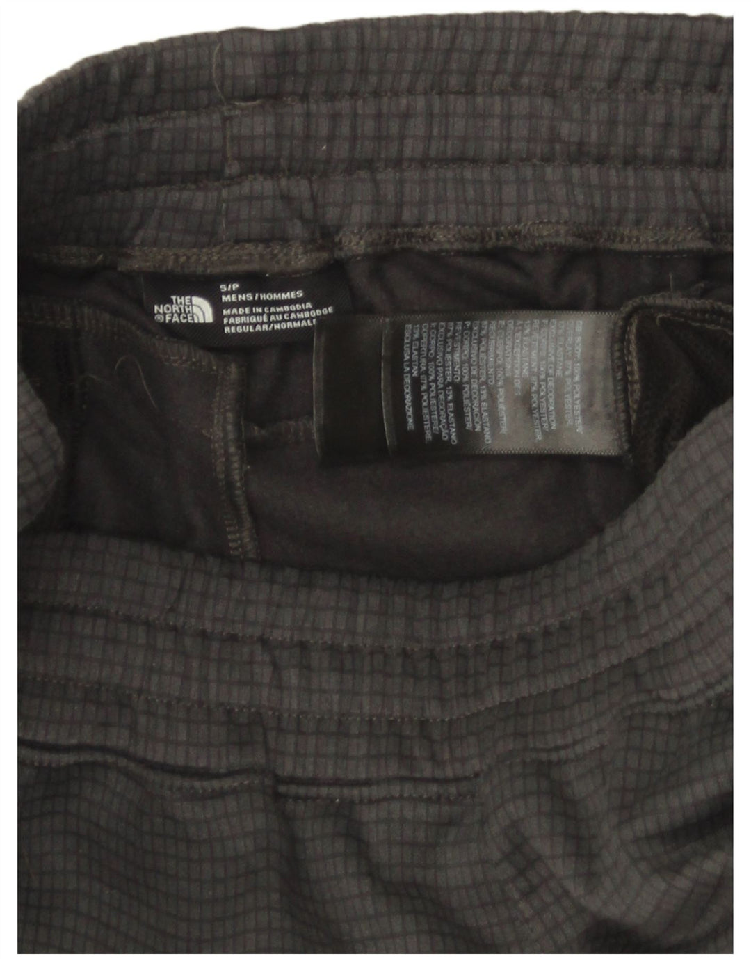 The North Face Pantalones De Chándal Gráficos Joggers Small Grey Check Hombre