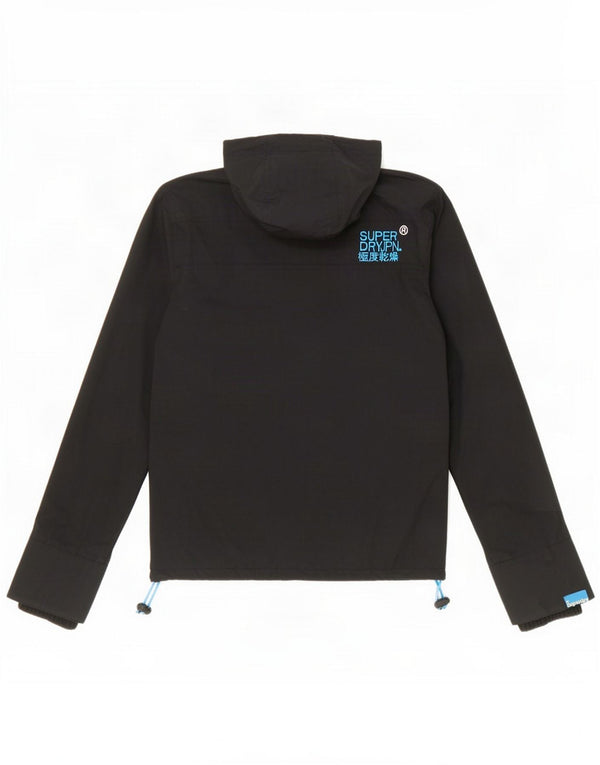 Chaqueta cortavientos Superdry Windcheater Graphic para mujer UK 6 XS Black