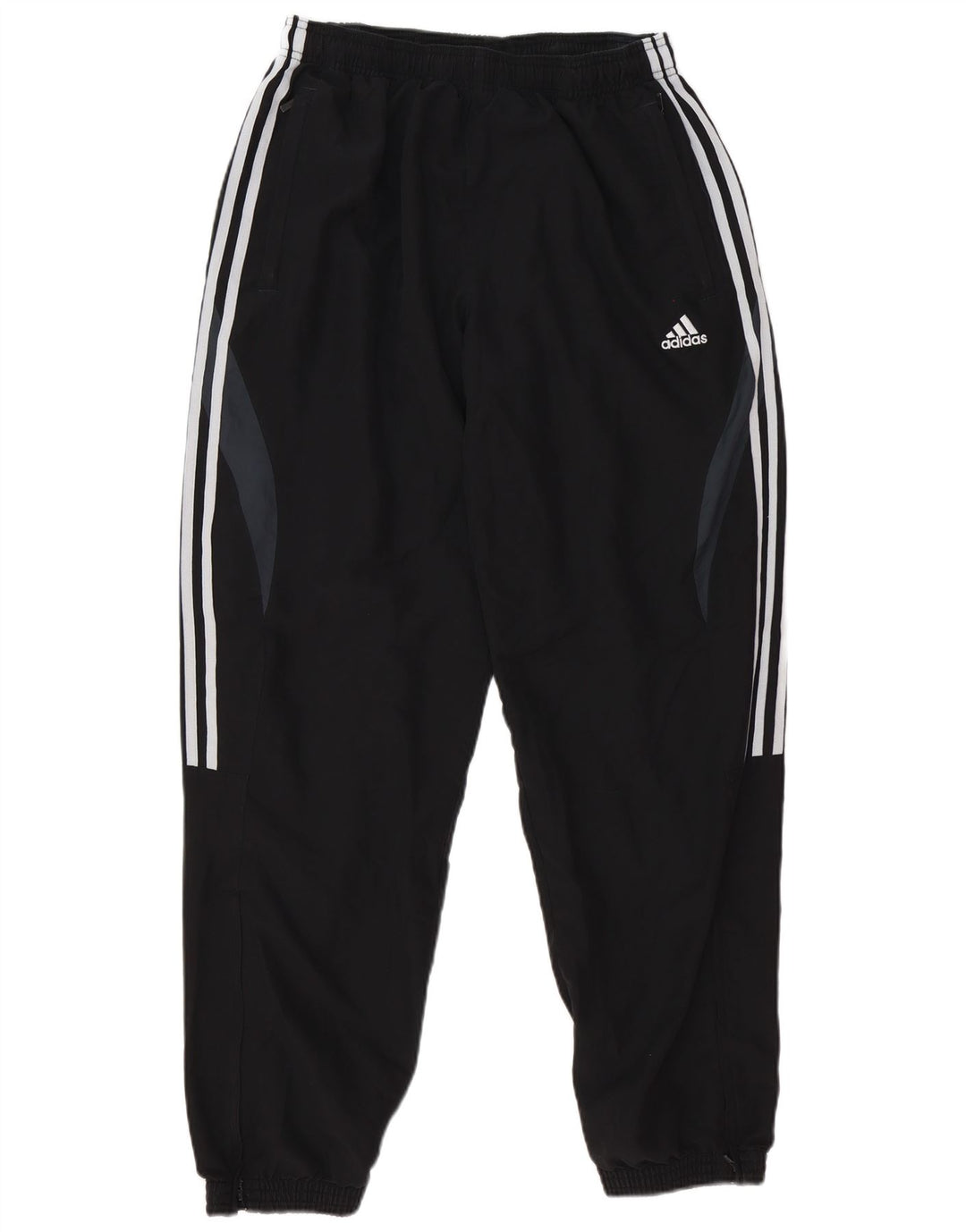 Adidas Hombre Pantalones De Chándal Joggers Large Negro Colorblock Poliéster