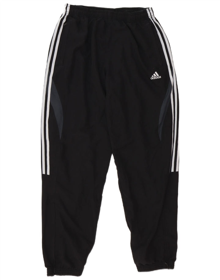 Adidas Hombre Pantalones De Chándal Joggers Large Negro Colorblock Poliéster