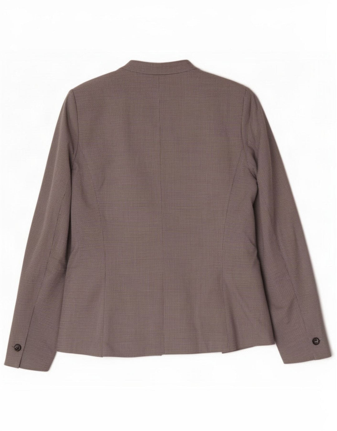 Chaqueta Blazer de 1 botón Zara Mujer EU 40 Poliéster pata de gallo gris medio