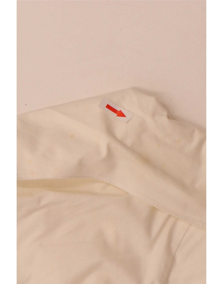 Blusa tipo camisa para mujer Intrend UK 44 Algodón blanco mediano
