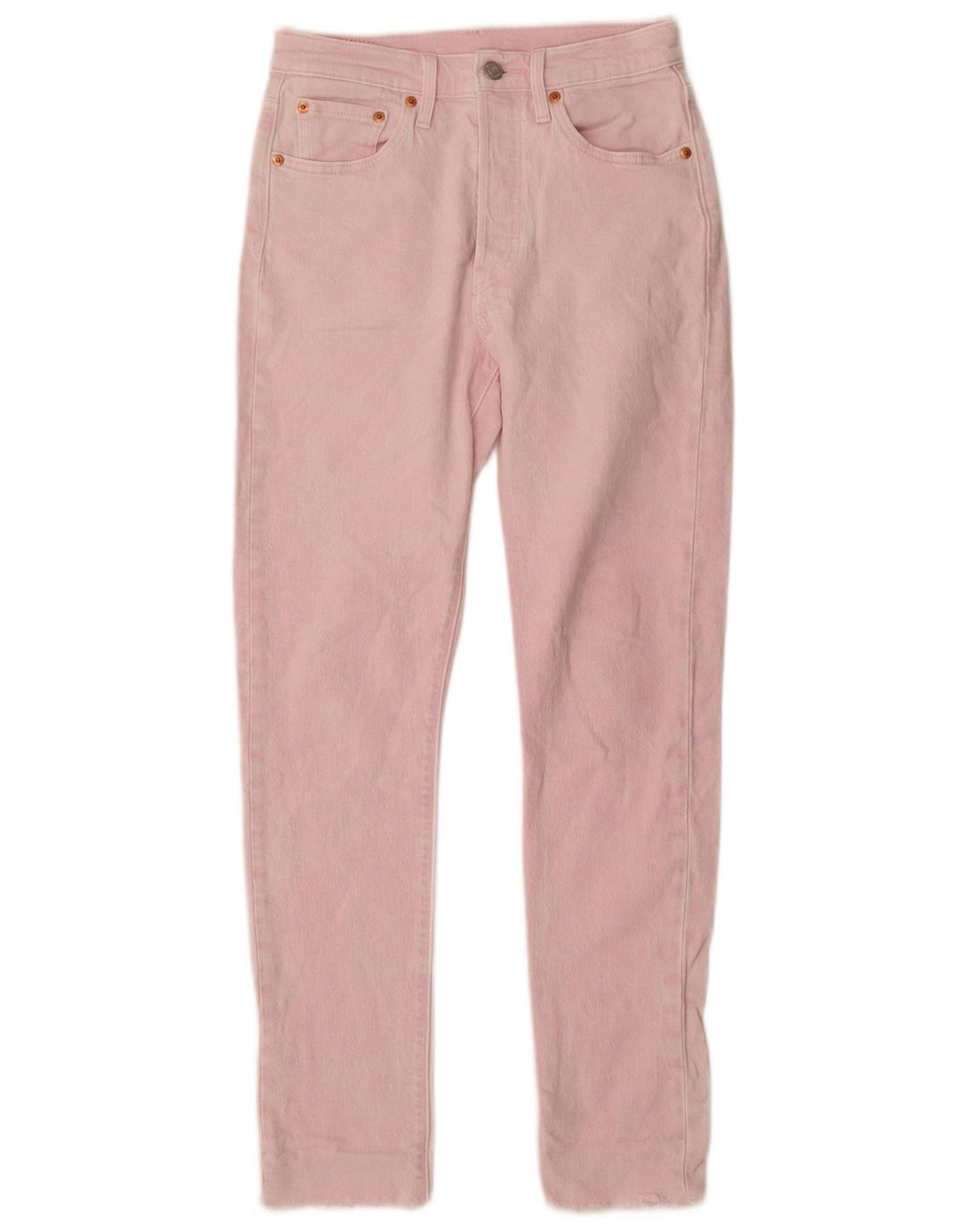 Vaqueros Levi's Mujer 501 Rectos W25 L30 Algodón Rosa