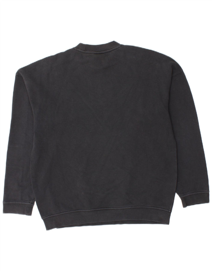 ADIDAS Sudadera gráfica para hombre Jersey Pequeño Algodón negro