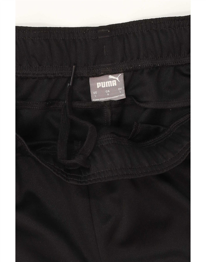 Pantalón De Chándal Puma Hombre Grande Negro Poliéster