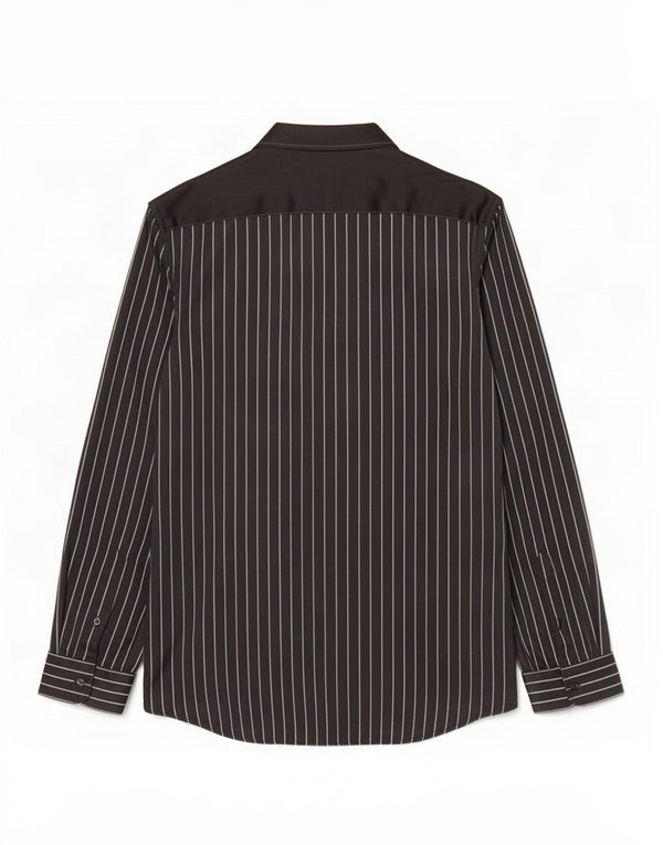 Zara Hombre Camisa Regular Fit Small Viscosa Rayas Negras